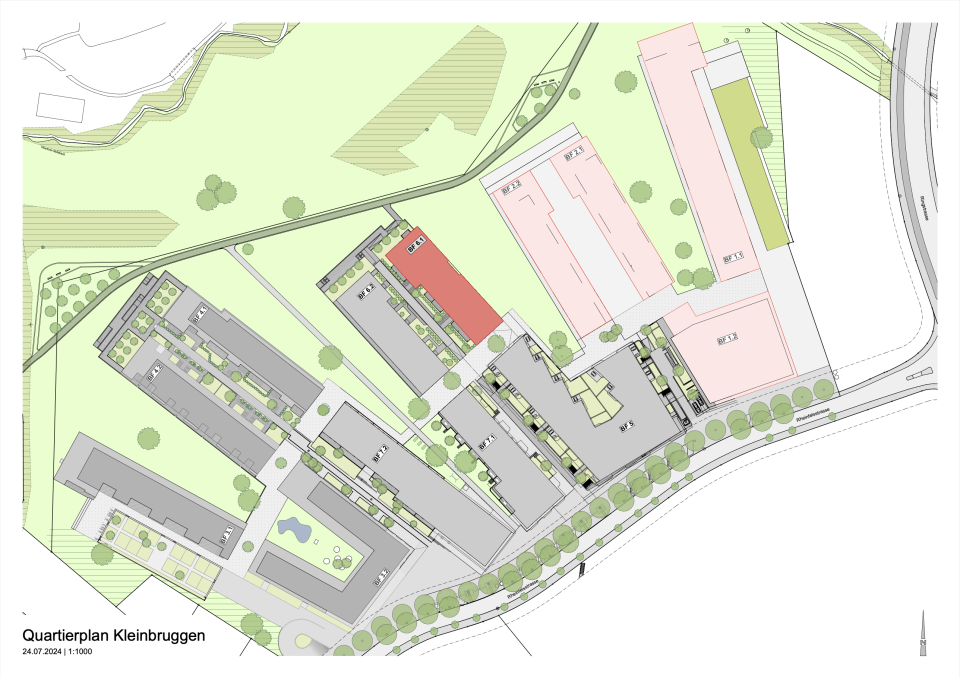 Quartierplan Kleinbruggen